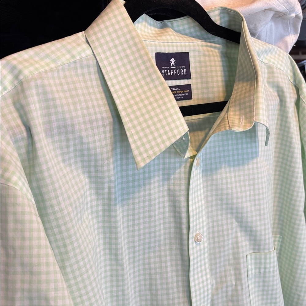 Men’s TALL Stafford button down - Picture 4 of 4